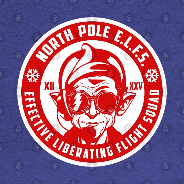 North Pole E.L.F.S. (Red) by PopCultureShirts